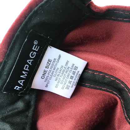 rampage red velvet baseball cap - OS