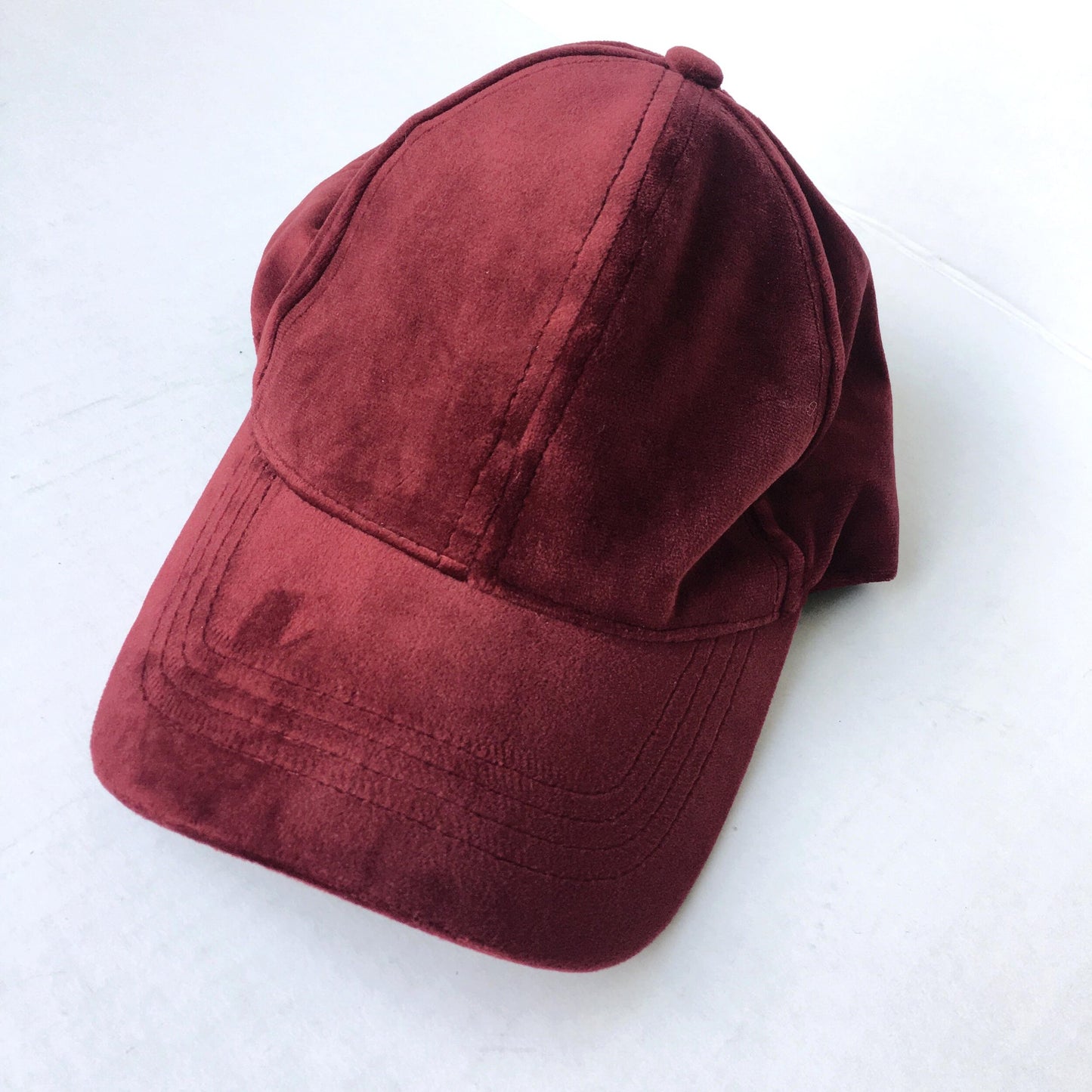 rampage red velvet baseball cap - OS