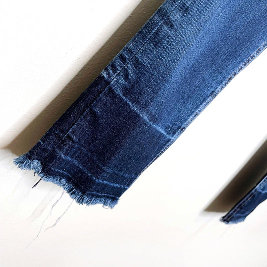 rag & bone 10" capri jeans in stanwix - size 27