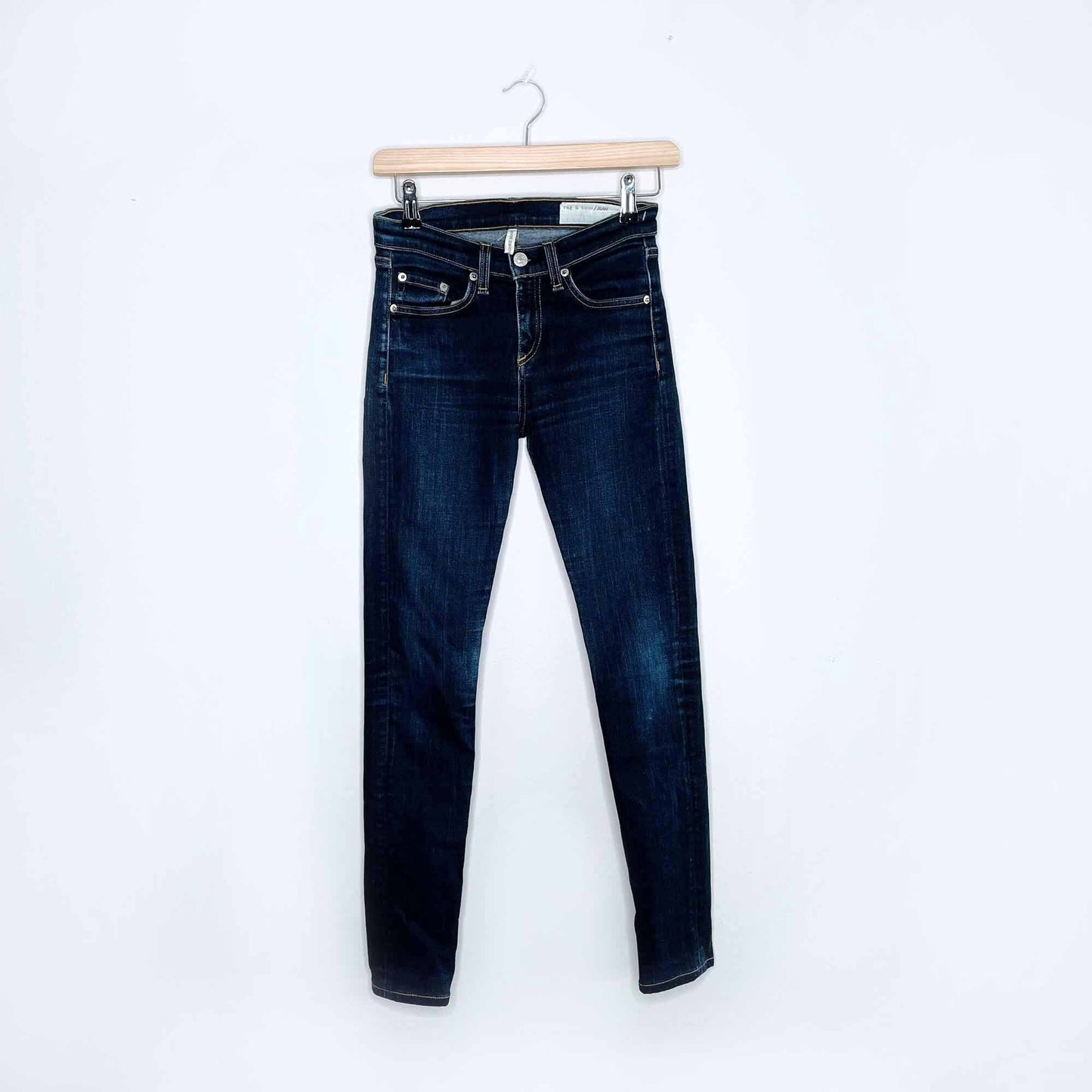 rag &amp; bone heritage high rise skinny  jeans - size 26