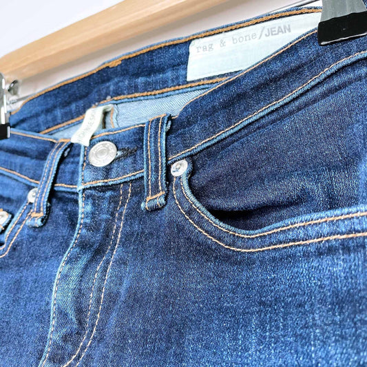 rag &amp; bone heritage high rise skinny  jeans - size 26