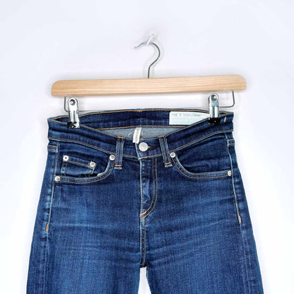 rag &amp; bone heritage high rise skinny  jeans - size 26