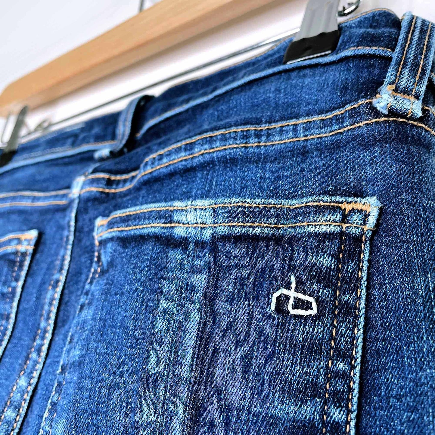 rag &amp; bone heritage high rise skinny  jeans - size 26