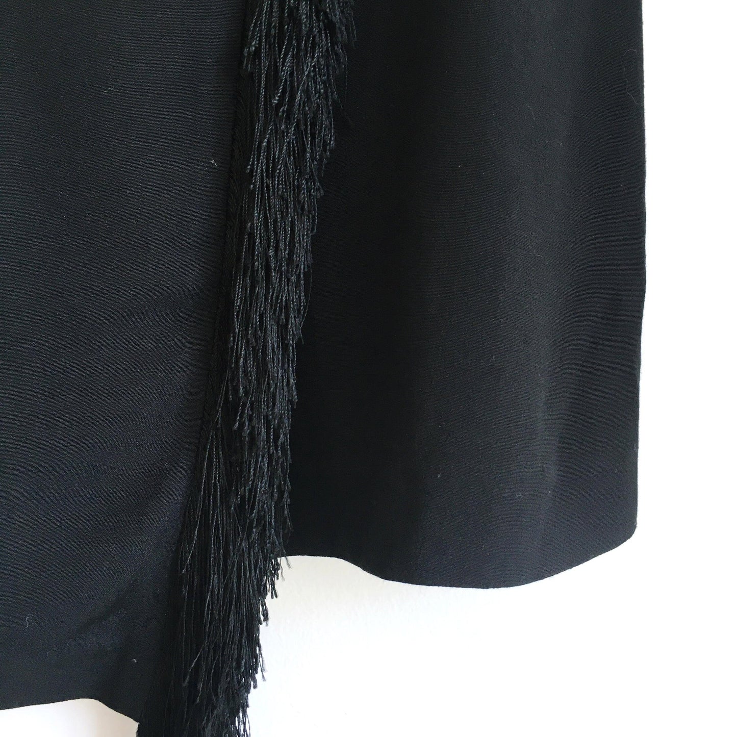 Rebecca Taylor Fringe Crepe Top - size 2