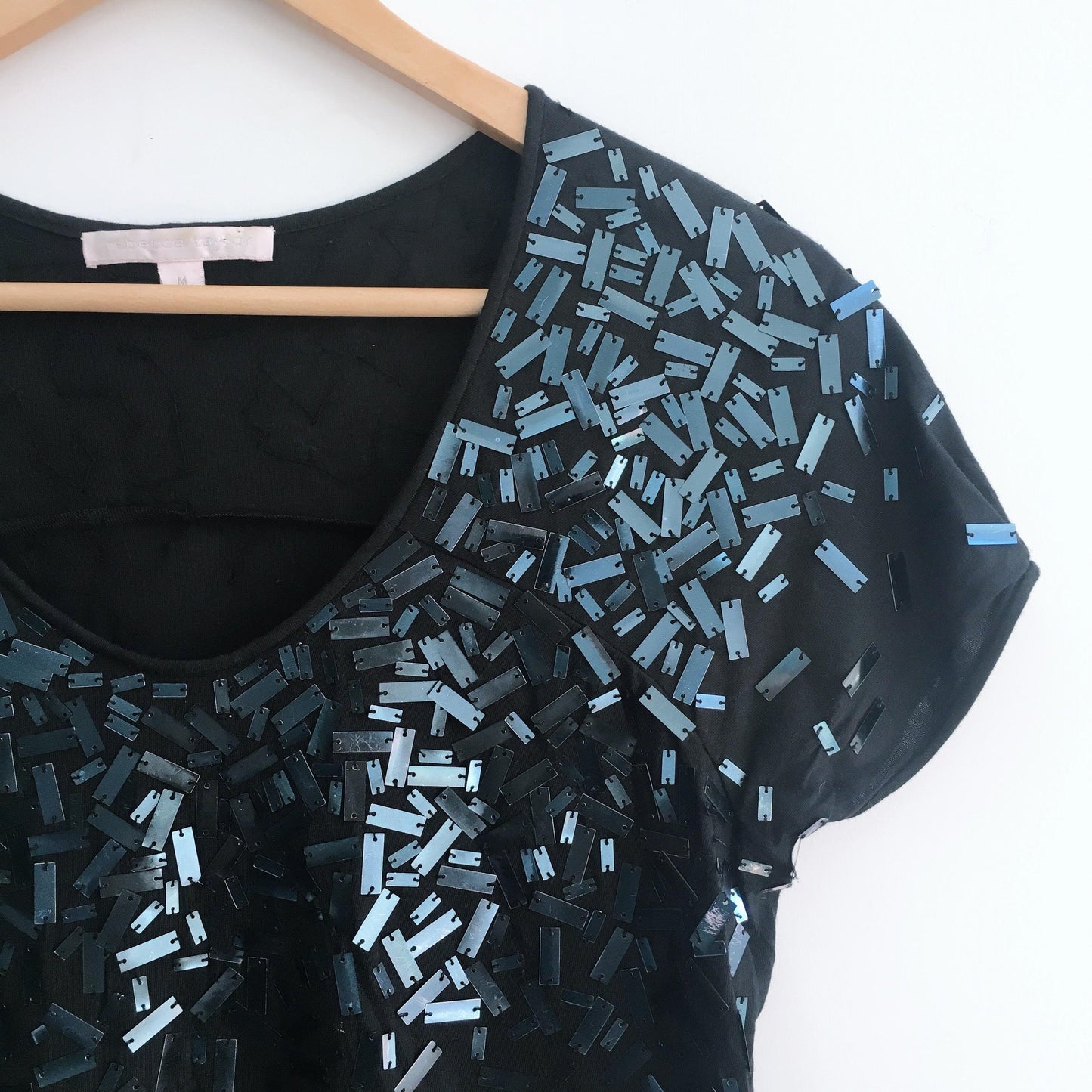 Rebecca Taylor Sequin Tee - size Medium
