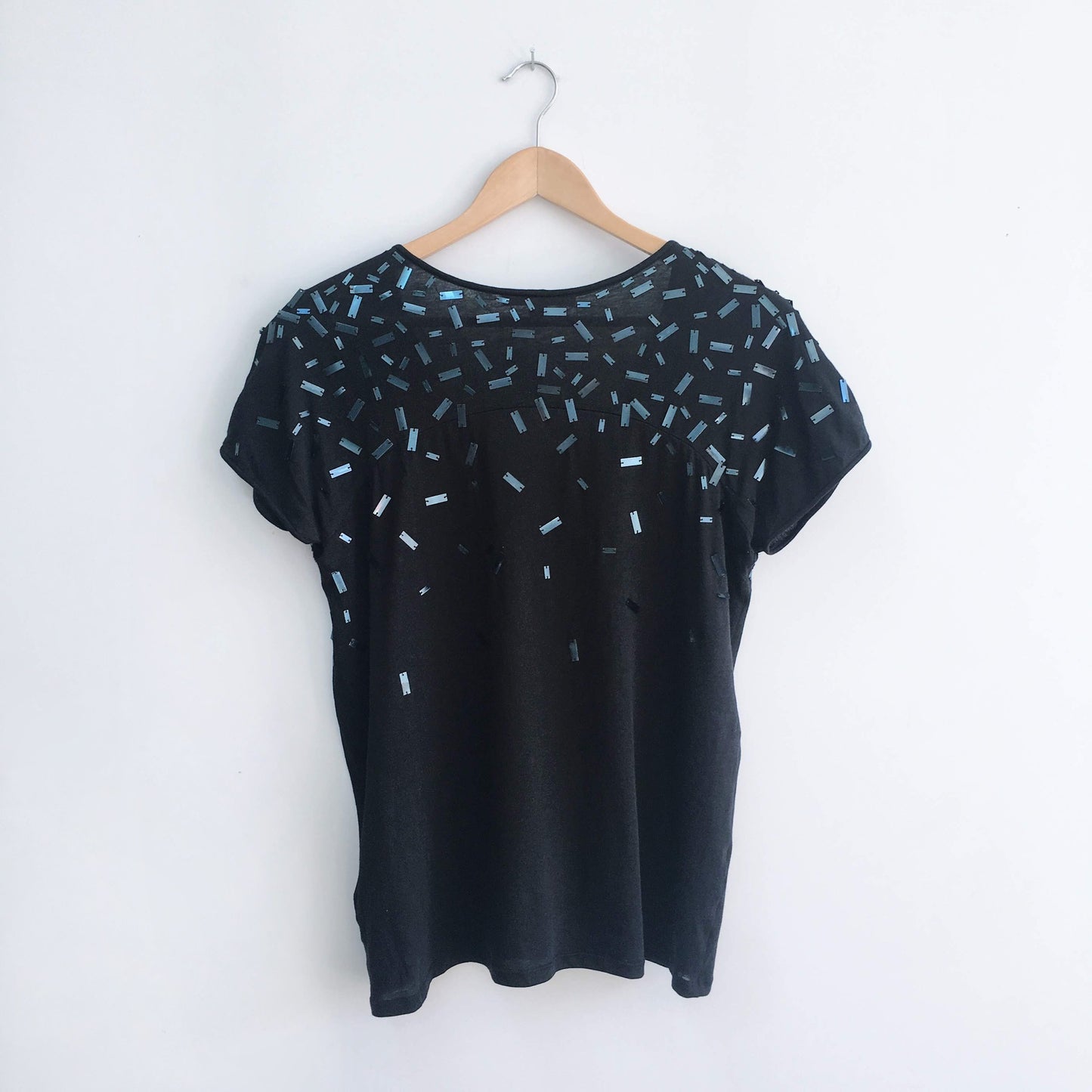 Rebecca Taylor Sequin Tee - size Medium
