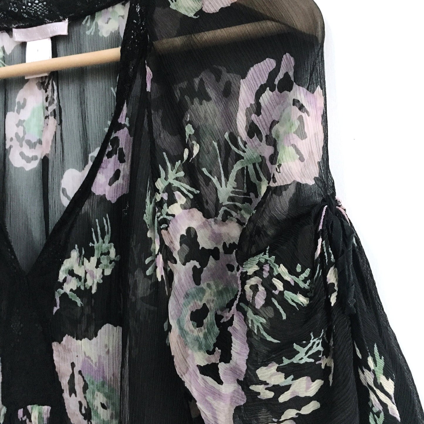 Rebecca Taylor Silk Chiffon Blouse - size 2