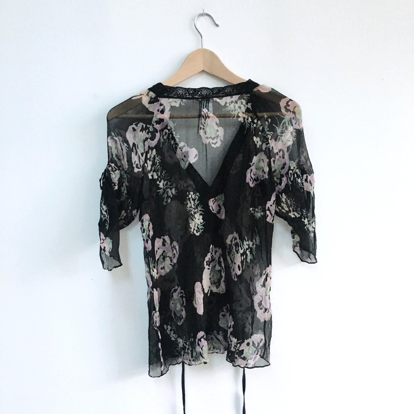 Rebecca Taylor Silk Chiffon Blouse - size 2