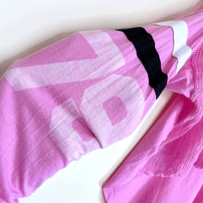 rebel yell 79 fairplay v-neck mesh panel jersey - size xs