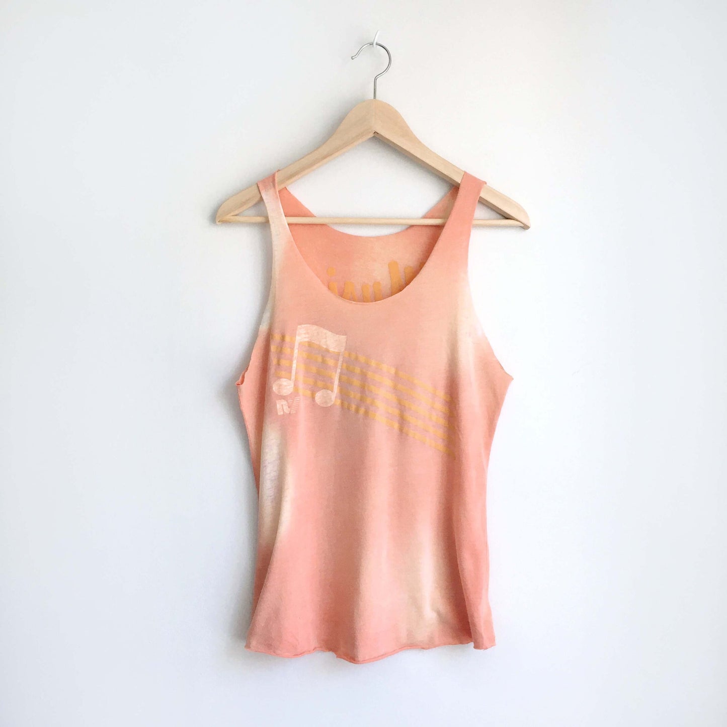 Rebel Yell music makes me high tank - size Small