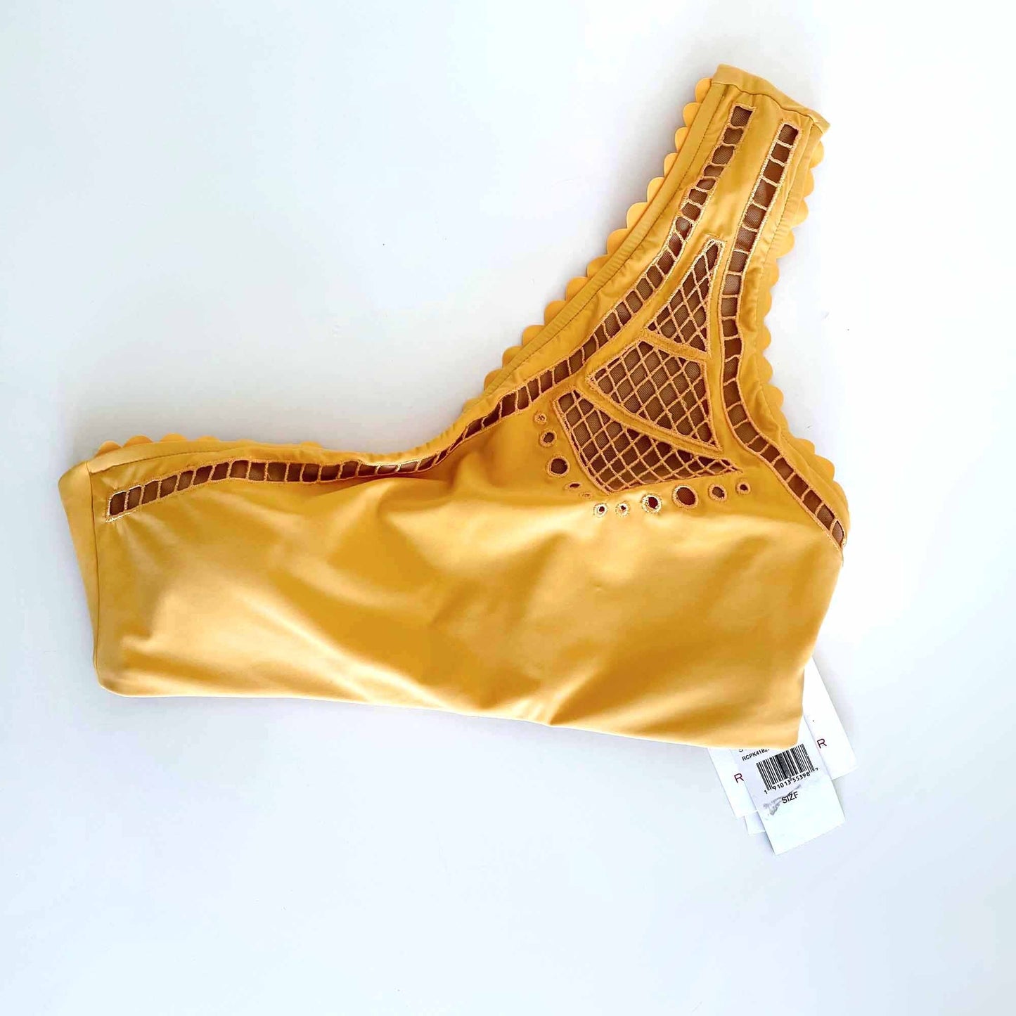 nwt Red Carter peekaboo one shoulder bikini - size Medium