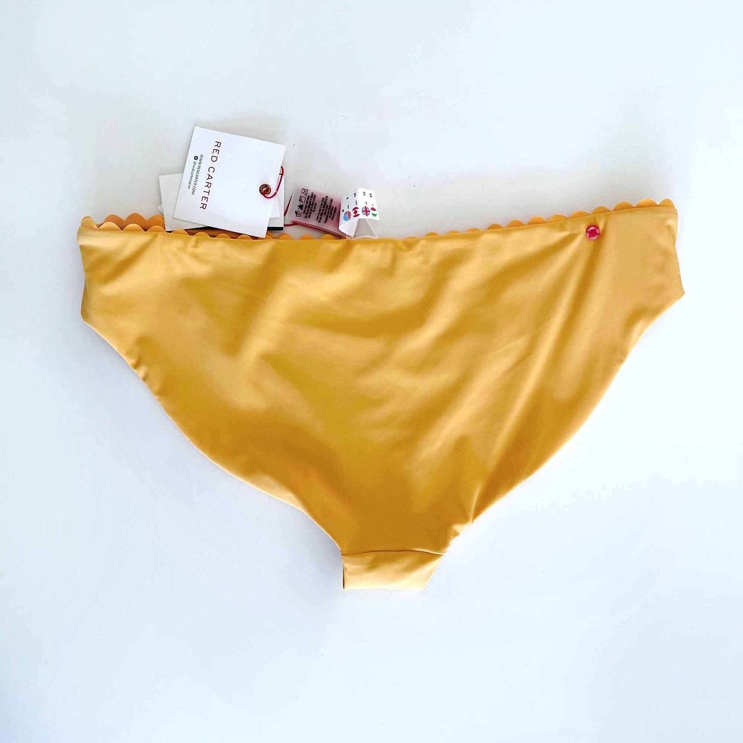 nwt Red Carter peekaboo one shoulder bikini - size Medium