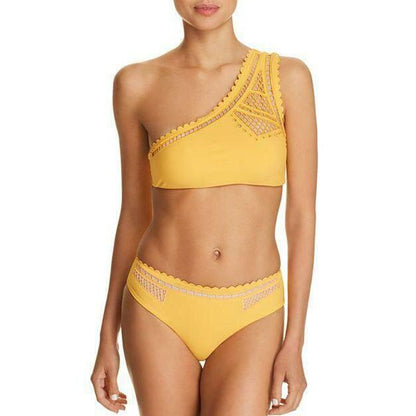 nwt Red Carter peekaboo one shoulder bikini - size Medium