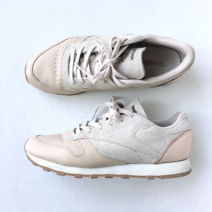 Reebok Suede Rose Gold Sneaker - size 9