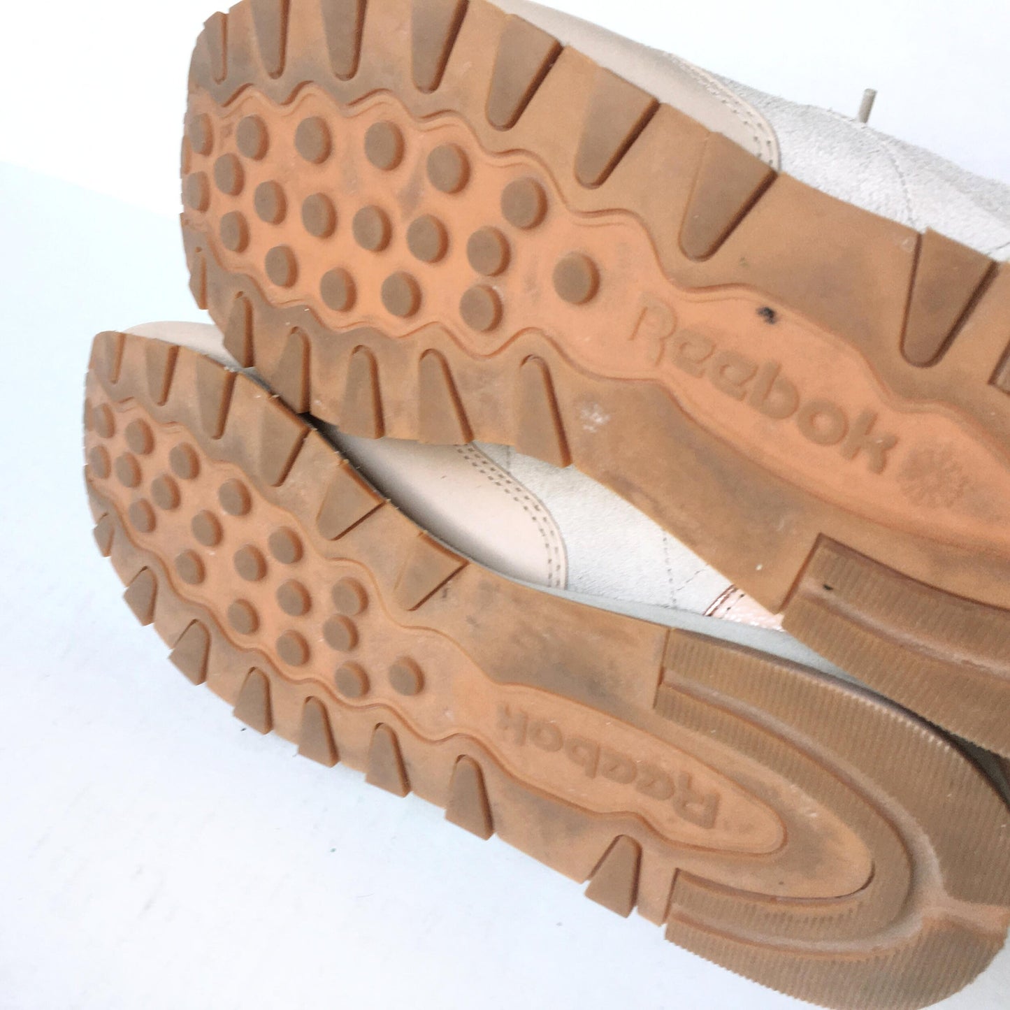 Reebok Suede Rose Gold Sneaker - size 9