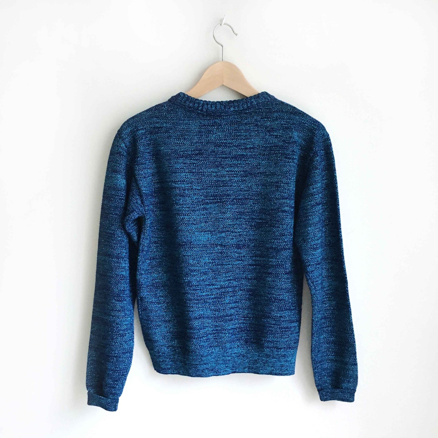 Reiss Richelle metallic crewneck sweater - size xs