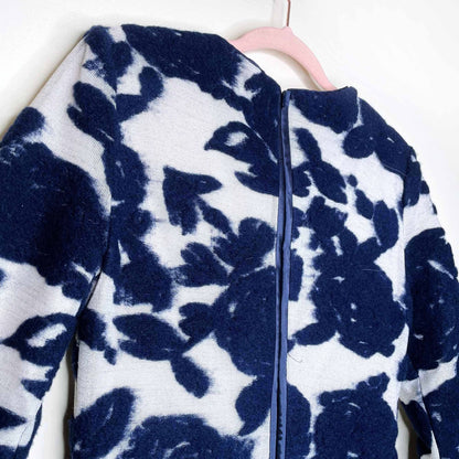 reiss leila rose burnout sparkly fitted dress - size xs