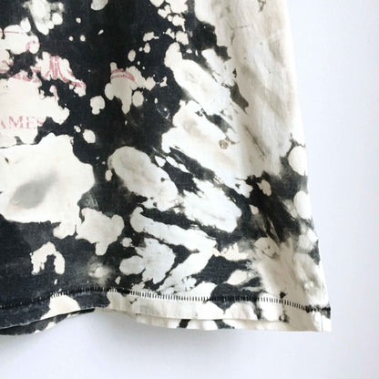 Rockets casino graphic bleach tie dye tee - size Medium
