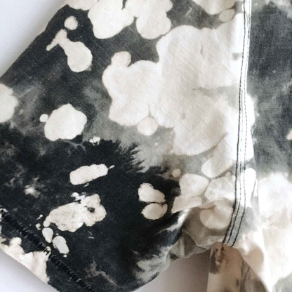 Rockets casino graphic bleach tie dye tee - size Medium