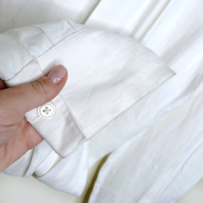 ralph lauren purple label white linen balloon pants - size 6