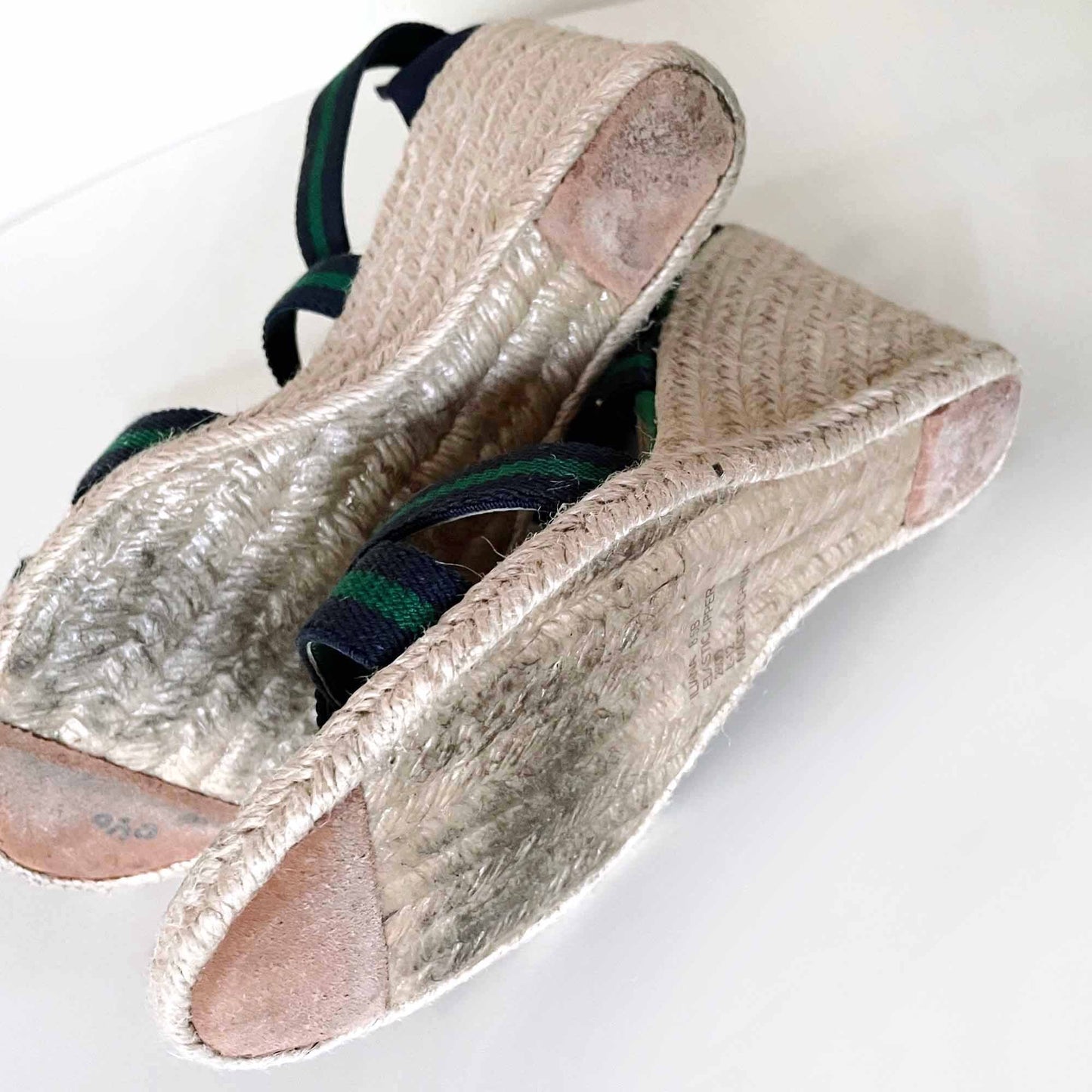 lauren ralph lauren Iliana espadrilles wedge sandals - size 8.5