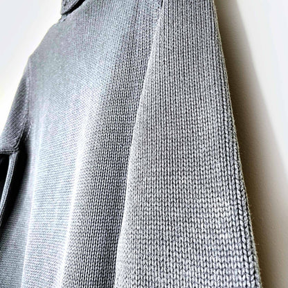 lauren ralph lauren hand-knit snowflake turtleneck - size small