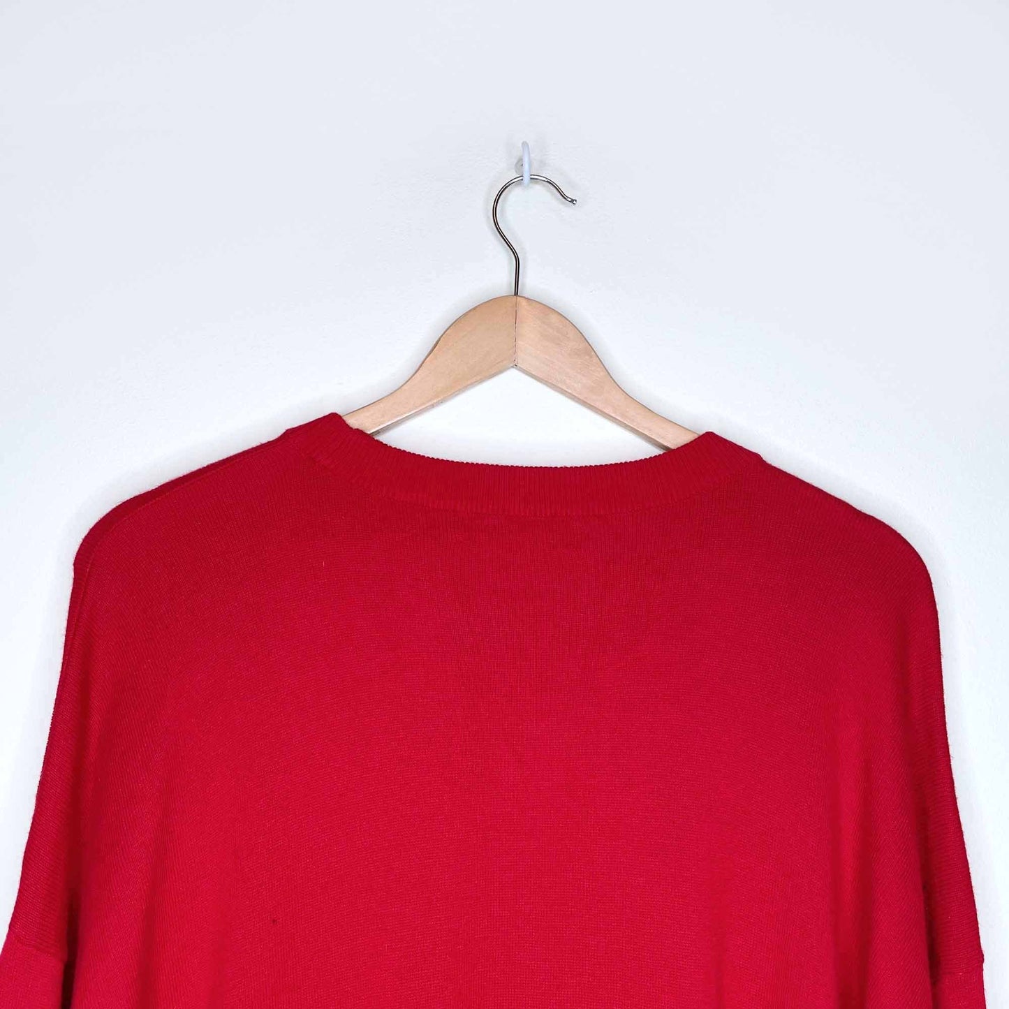 lauren ralph lauren red love sweater - size 2xl