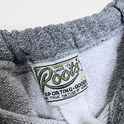 vintage 90s roots original salt + pepper sweatpants - size large