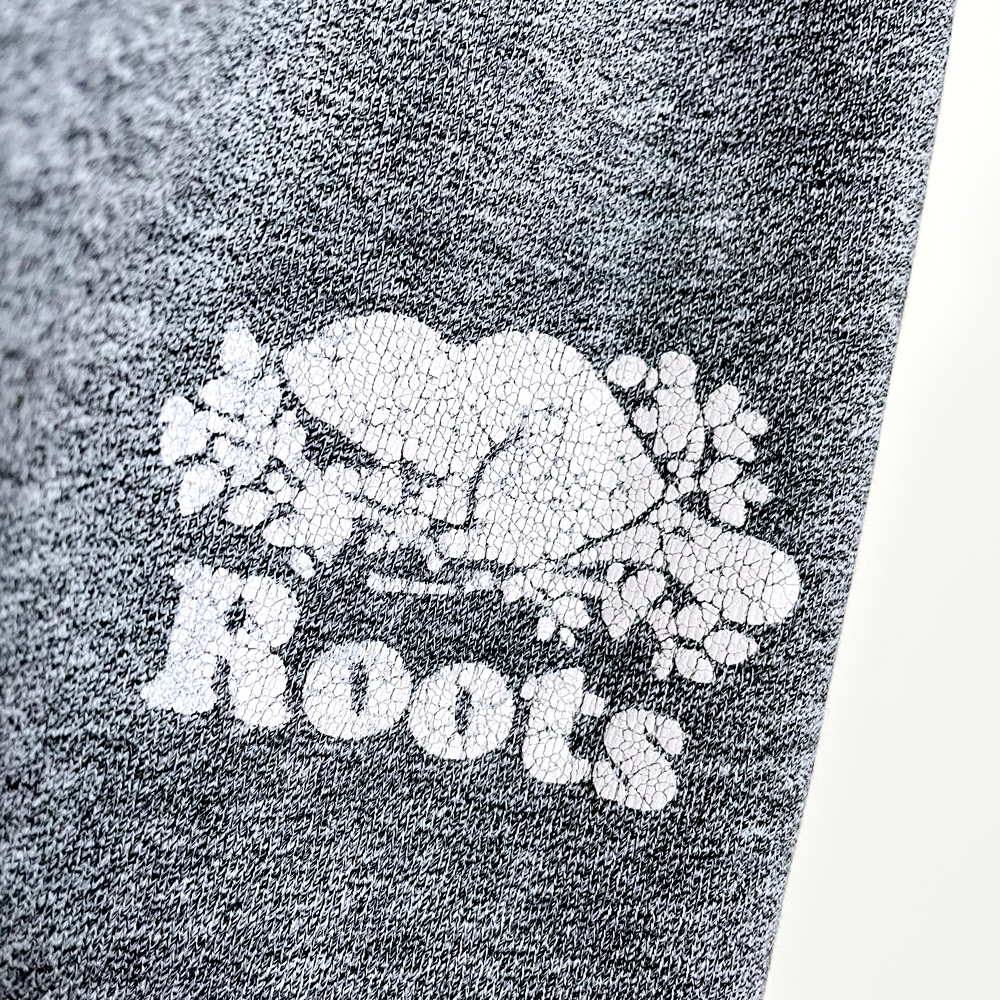 vintage 90s roots original salt + pepper sweatpants - size large