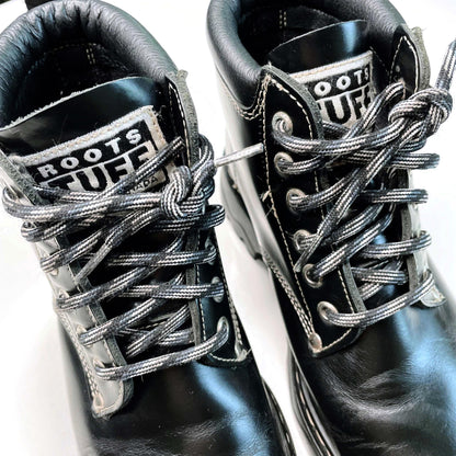 vintage roots tuff 90's lace-up hiking boots - size 7/7.5