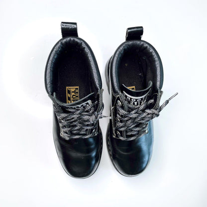 vintage roots tuff 90's lace-up hiking boots - size 7/7.5