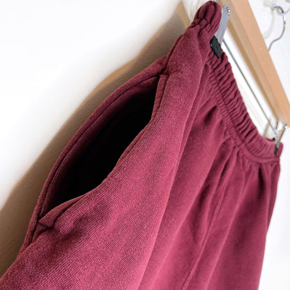 vintage 90's roots sweat shorts - size small