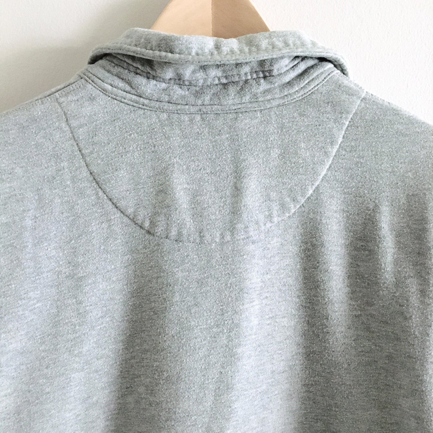 Roots Original 1/4 Zip Stein Sweatshirt - size xs