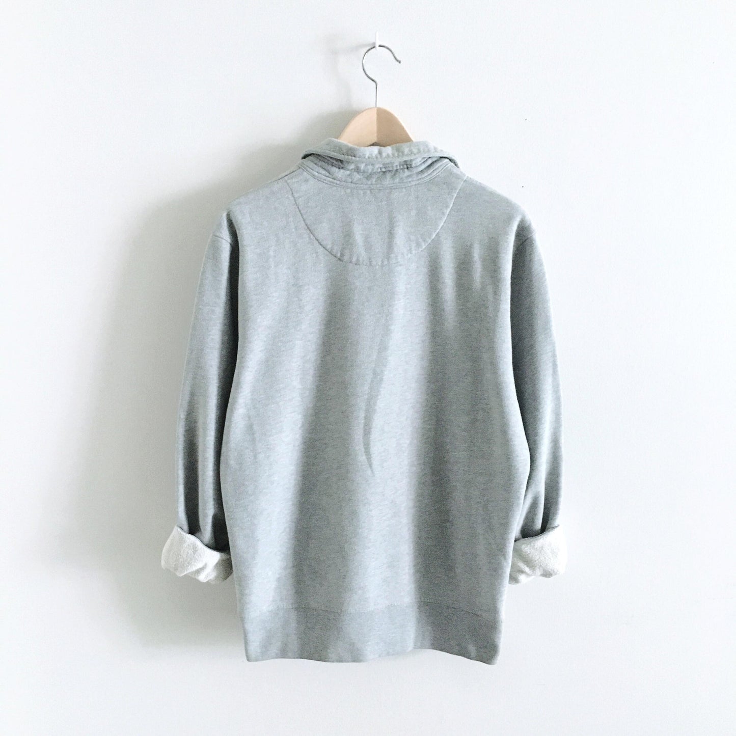 Roots Original 1/4 Zip Stein Sweatshirt - size xs