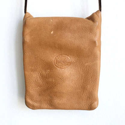 Roots vintage mini leather cross body