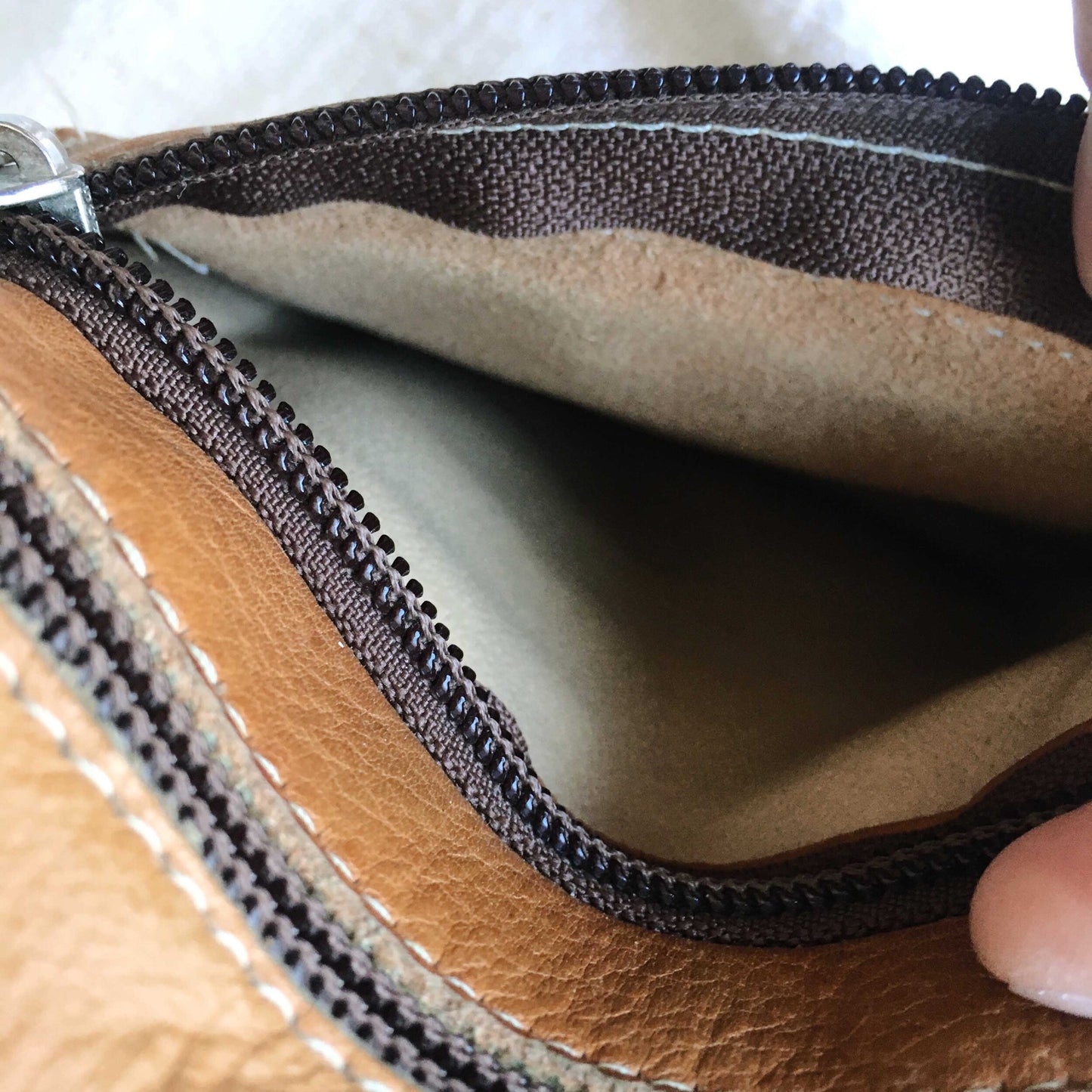 Roots vintage mini leather cross body