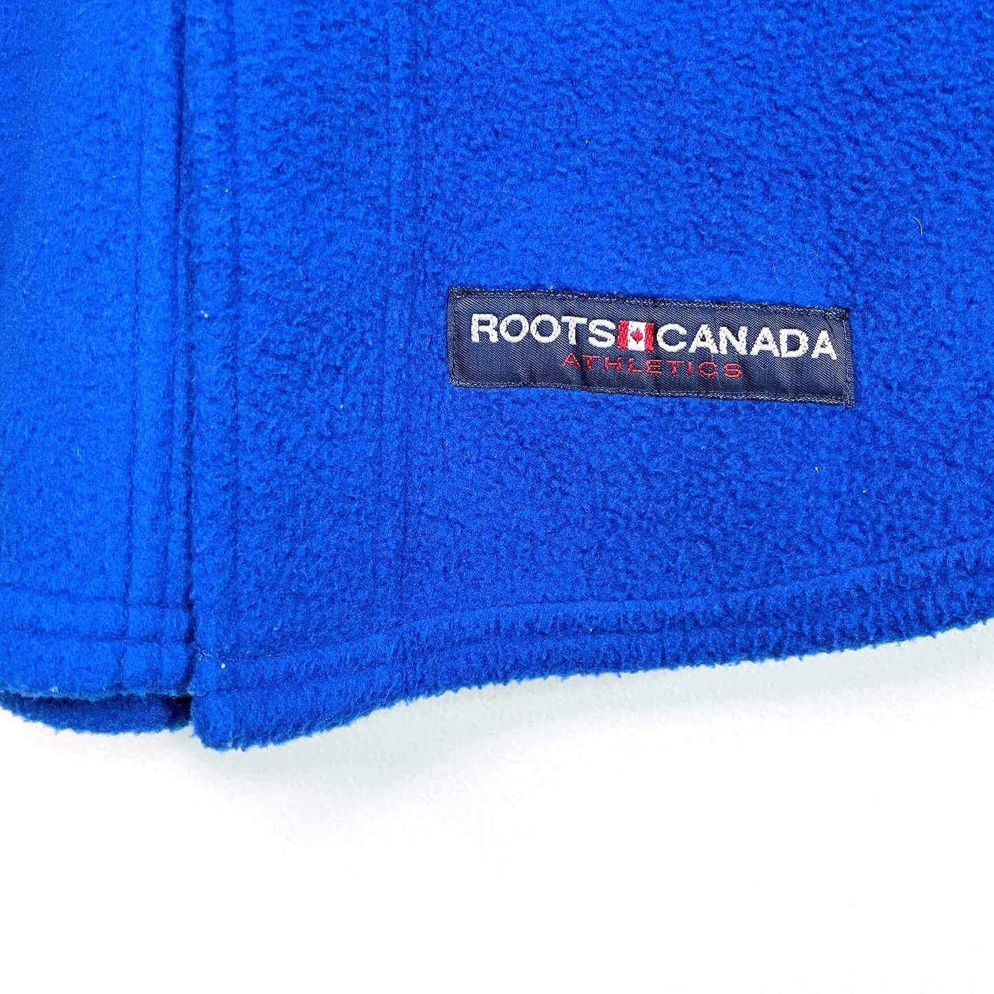 vintage roots outdoor blue fleece shacket - size small
