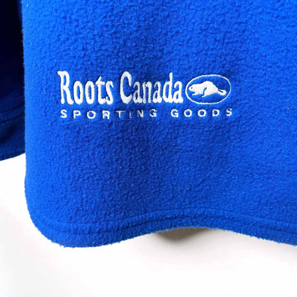 vintage roots outdoor blue fleece shacket - size small