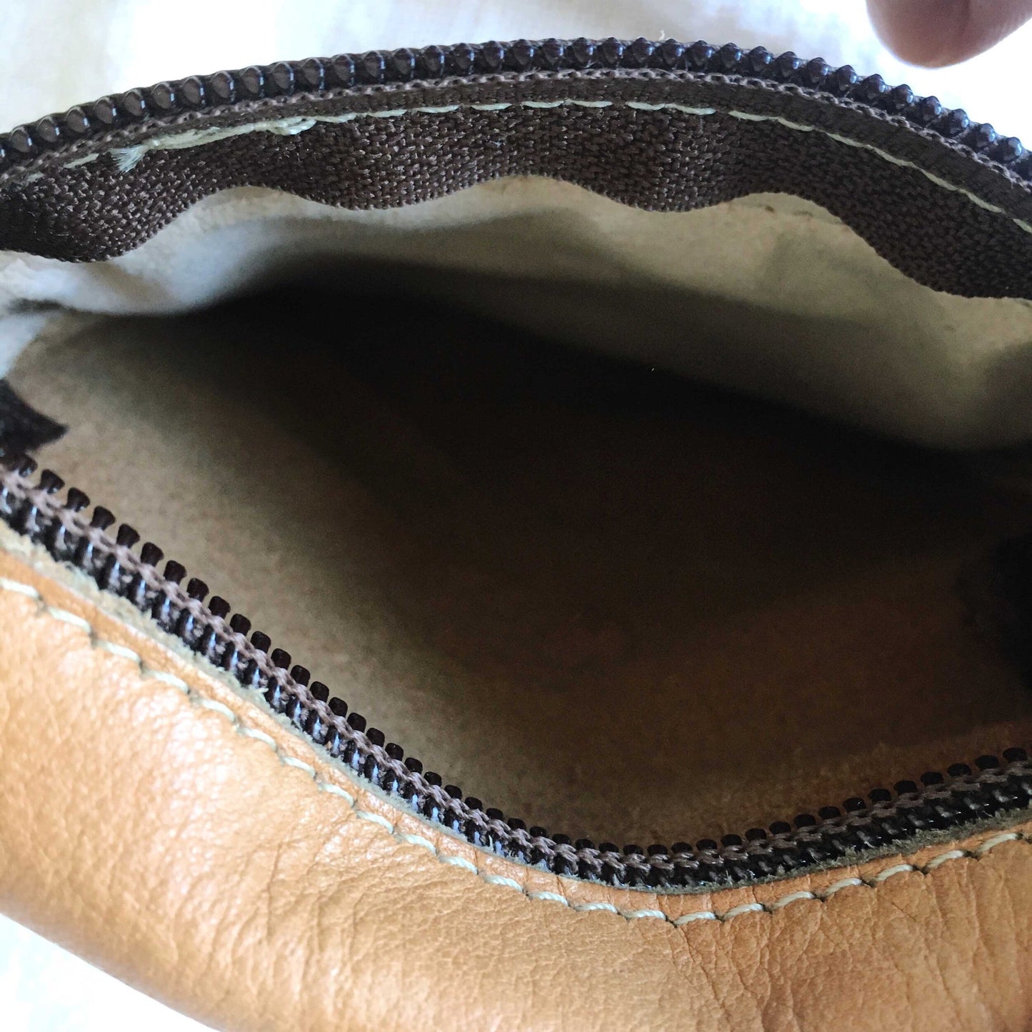 Roots vintage mini leather cross body