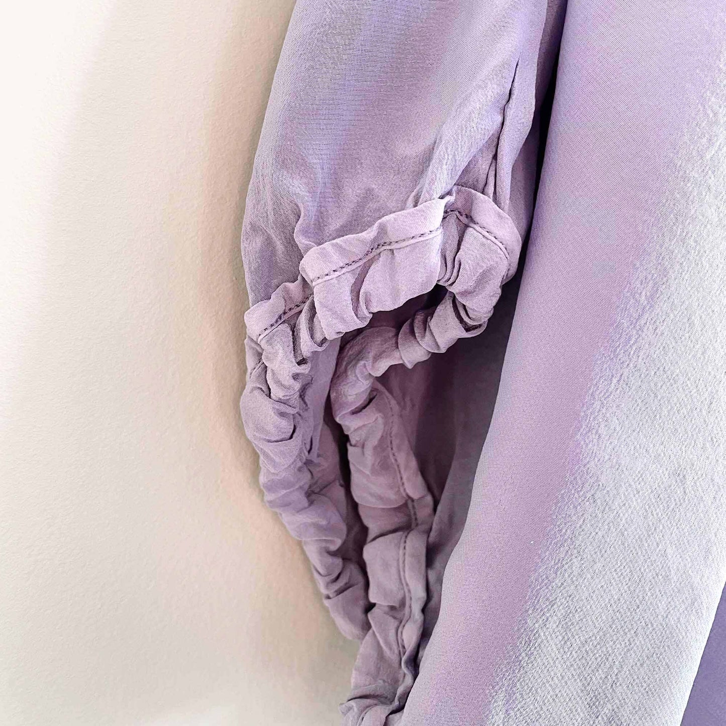 Rebecca Taylor lilac silk dolman blouse - size 2