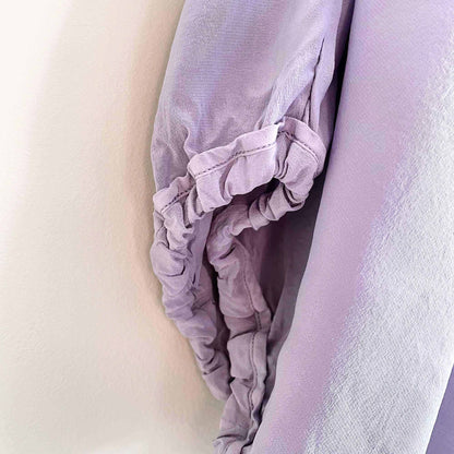 Rebecca Taylor lilac silk dolman blouse - size 2