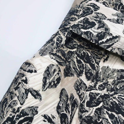 rubber ducky gold brocade strapless cocktail dress - size medium