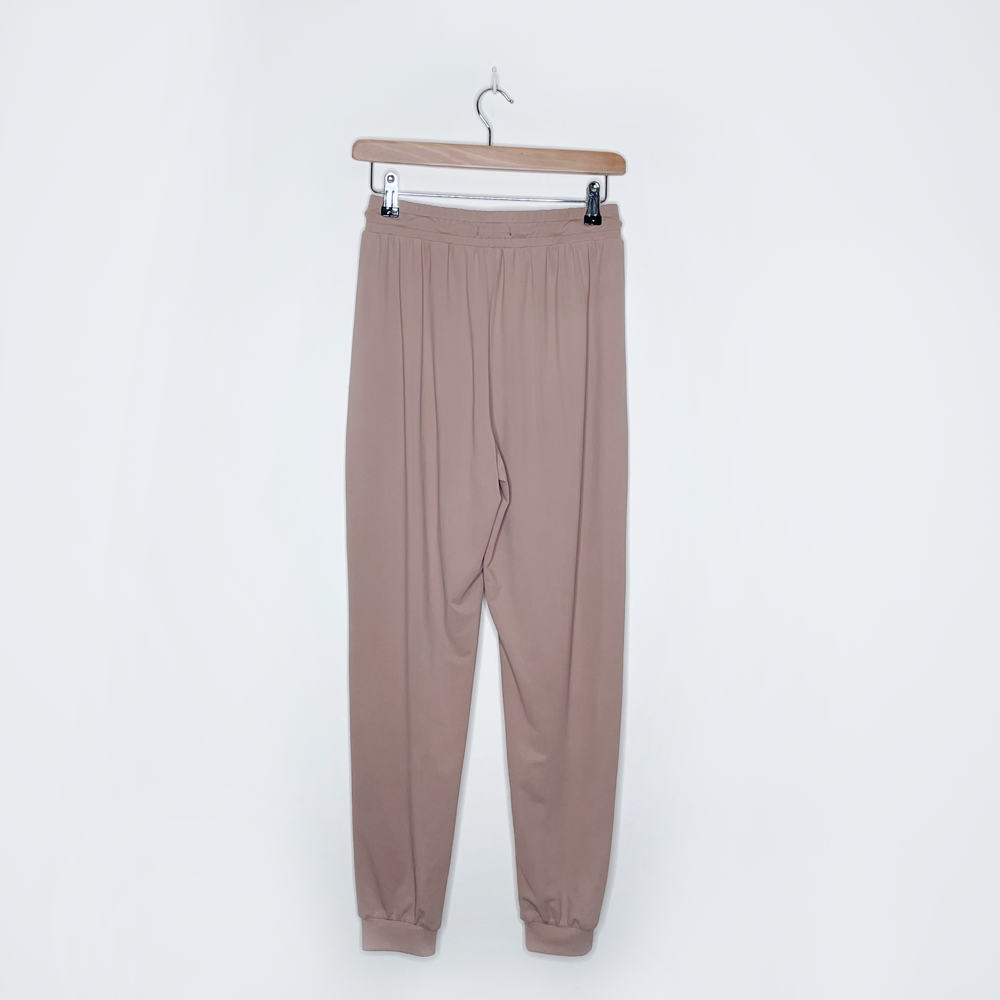 rudsak slinky slim joggers in winter rose - size small