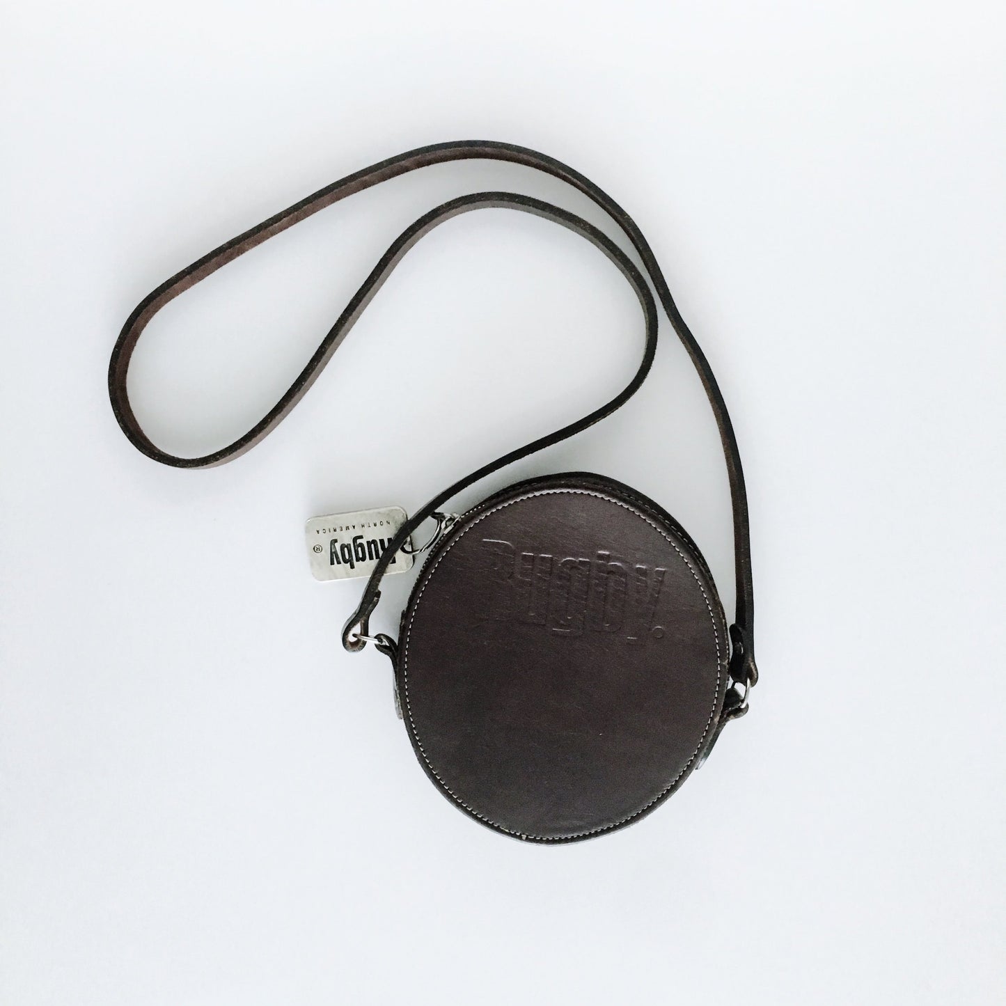 Vintage Rugby Leather Crossbody