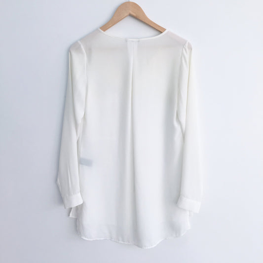 RWCO White High Low Blouse - size xs