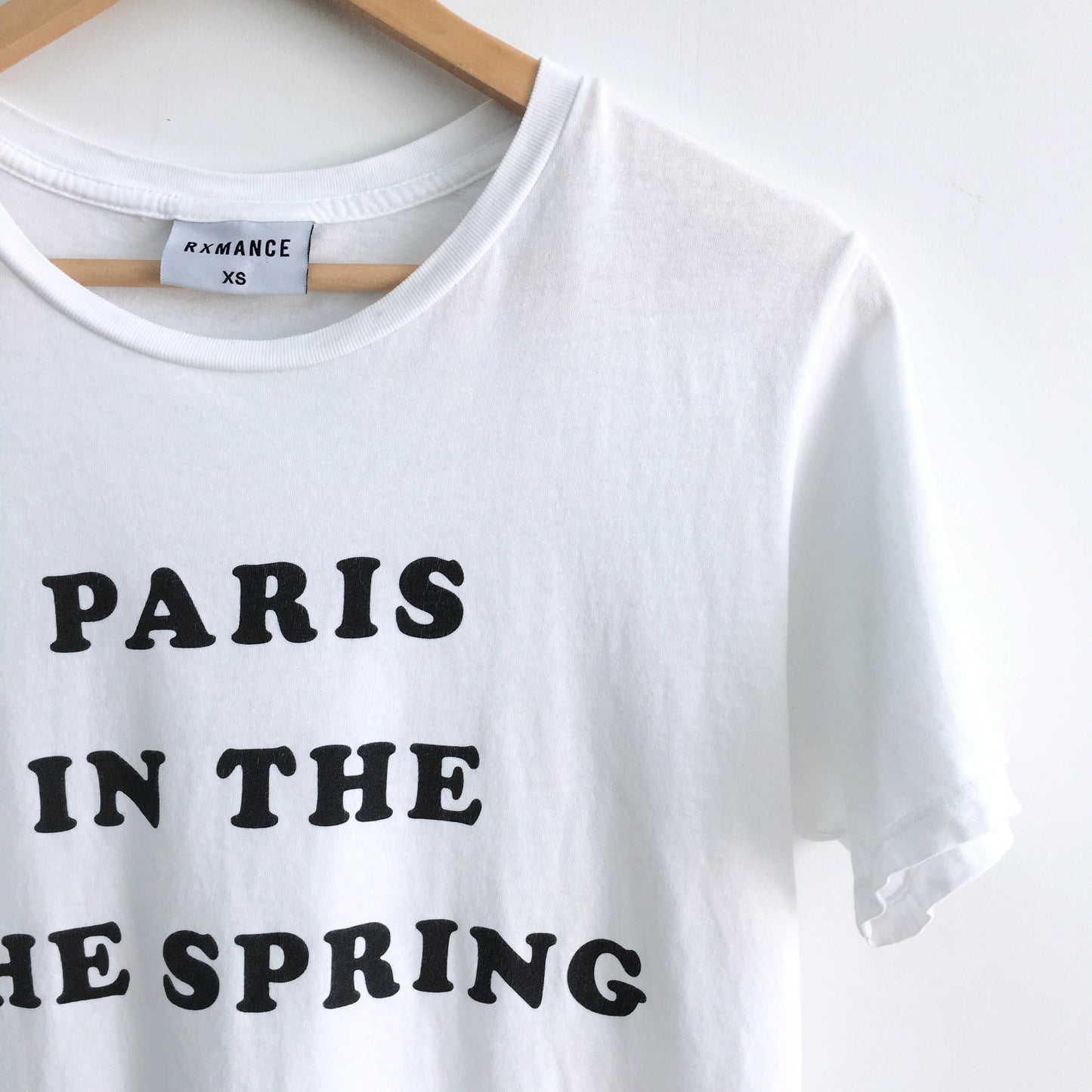 Rxmance Paris in the Spring tee - size xs