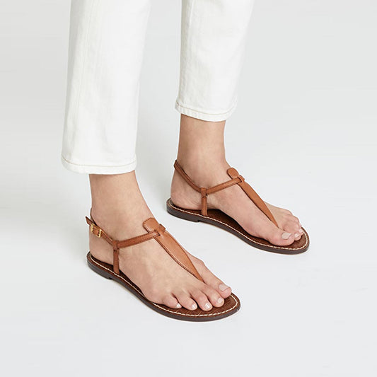 sam edelman gigi flat thong sandals - size 9.5