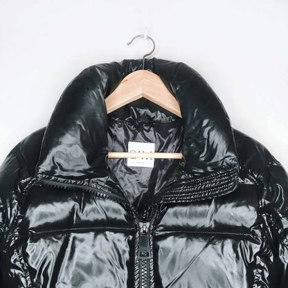 SAM. black freestyle down puffer jacket - size Small