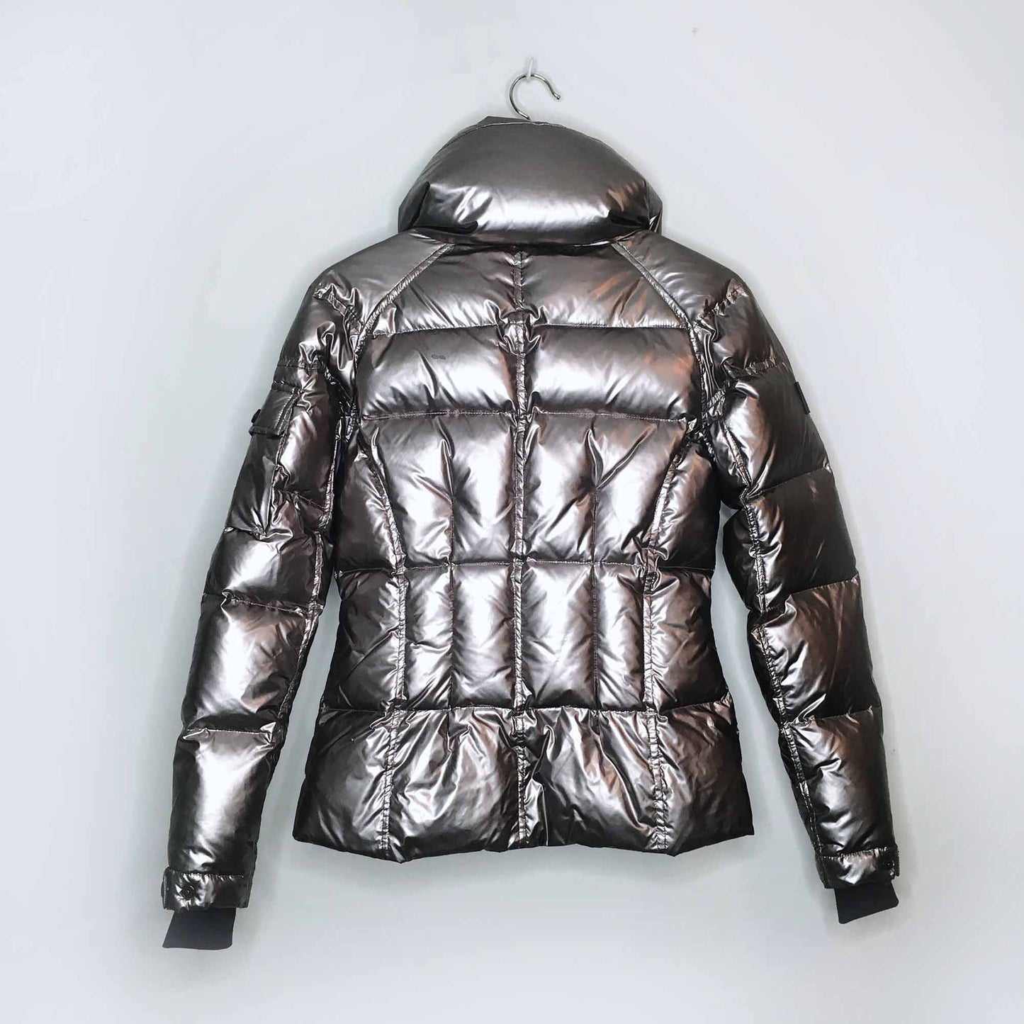 SAM. gunmetal freestyle down puffer jacket - size xs