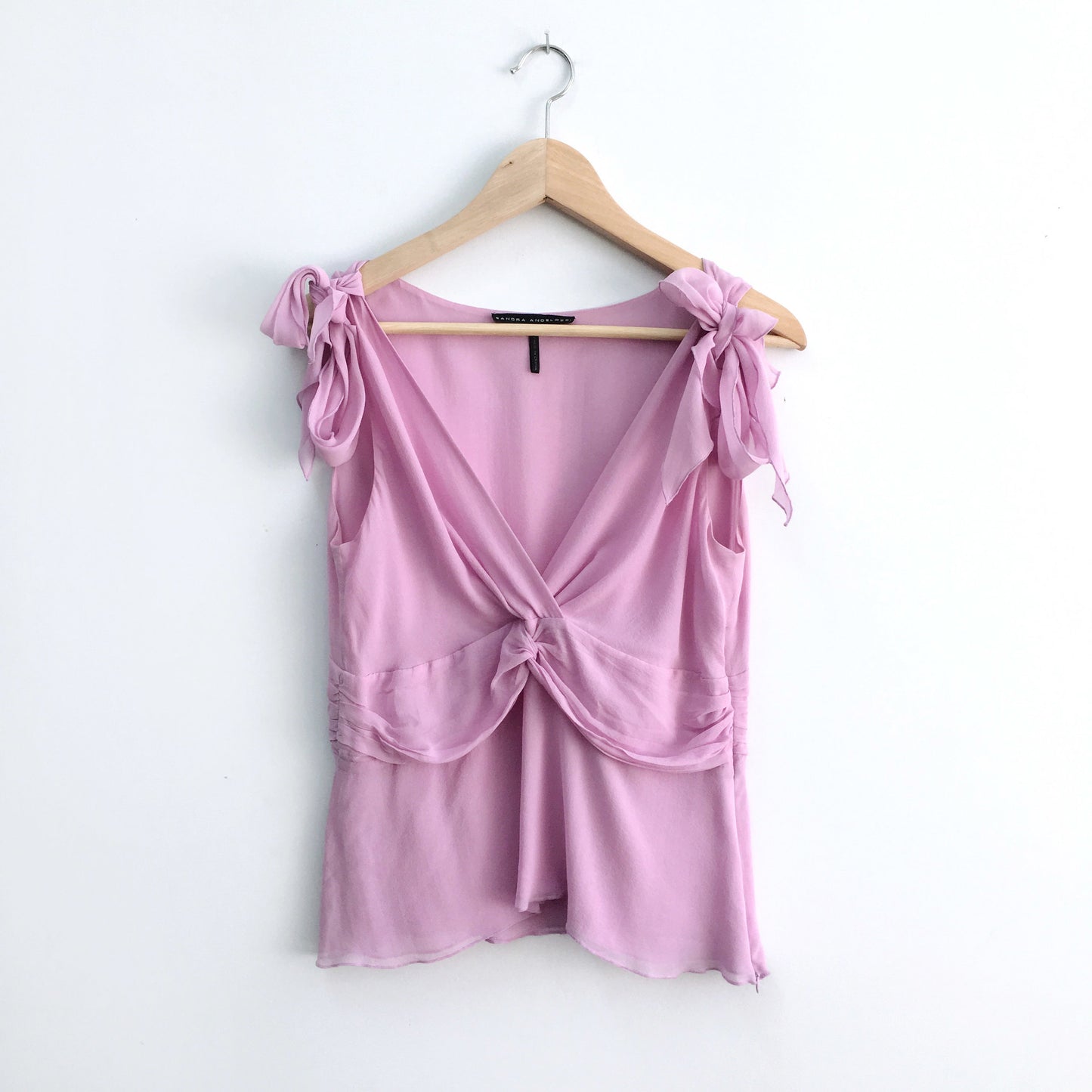 Sandra Angelozzi Silk Blouse - size 38